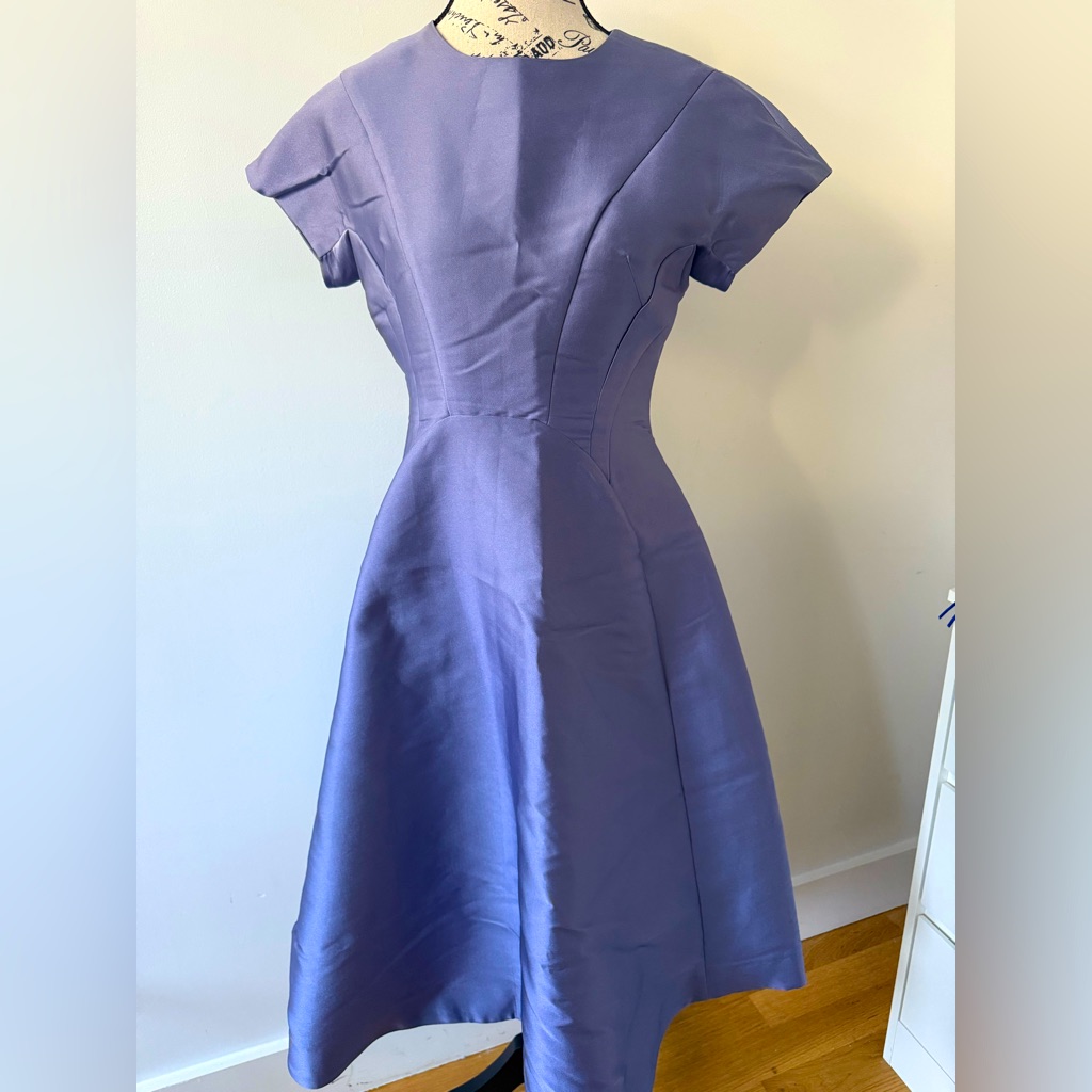 Vintage Lavender Formal Graduation Prom Dress Size S